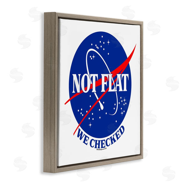 Stupell Industries Off World Designs | Not Flat Earth Phrase
