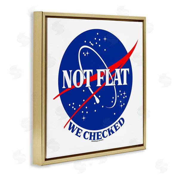 Stupell Industries Off World Designs | Not Flat Earth Phrase