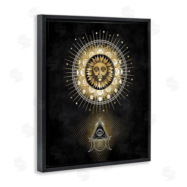 Stupell Industries Oliver Jeffries | Astral Symbols & Sun