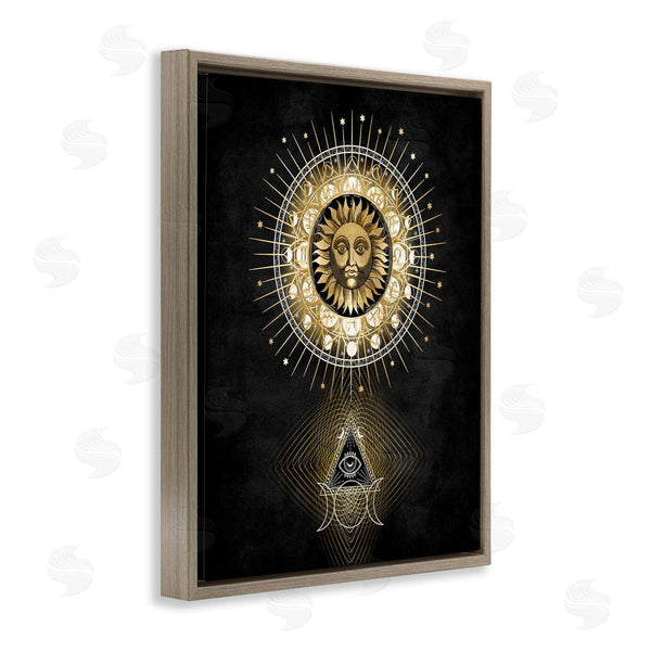 Stupell Industries Oliver Jeffries | Astral Symbols & Sun