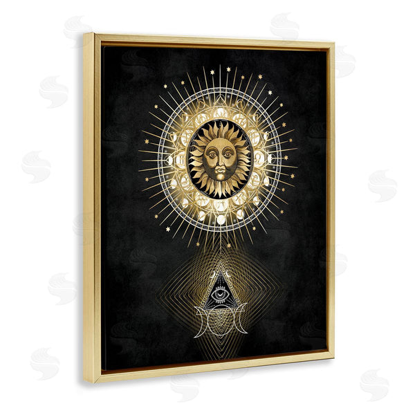 Stupell Industries Oliver Jeffries | Astral Symbols & Sun