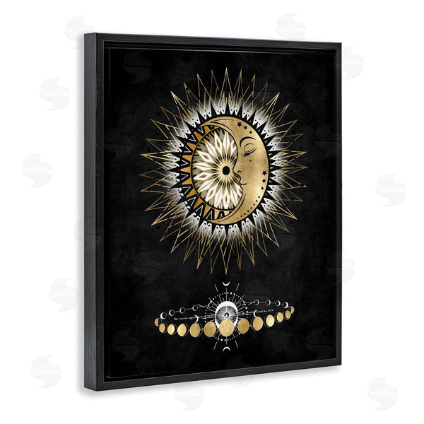 Stupell Industries Oliver Jeffries | Lunar Phrases Astrology