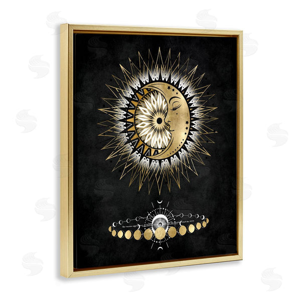 Stupell Industries Oliver Jeffries | Lunar Phrases Astrology