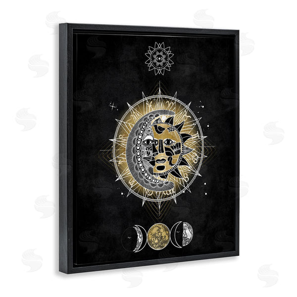 Stupell Industries Oliver Jeffries | Lunar & Solar Fractal