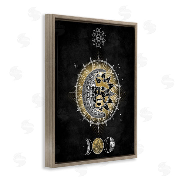Stupell Industries Oliver Jeffries | Lunar & Solar Fractal