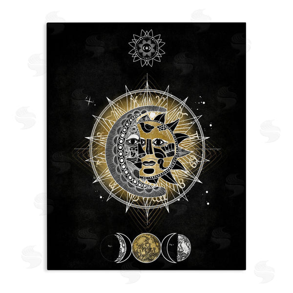 stupell industries Oliver Jeffries | Lunar & Solar Fractal