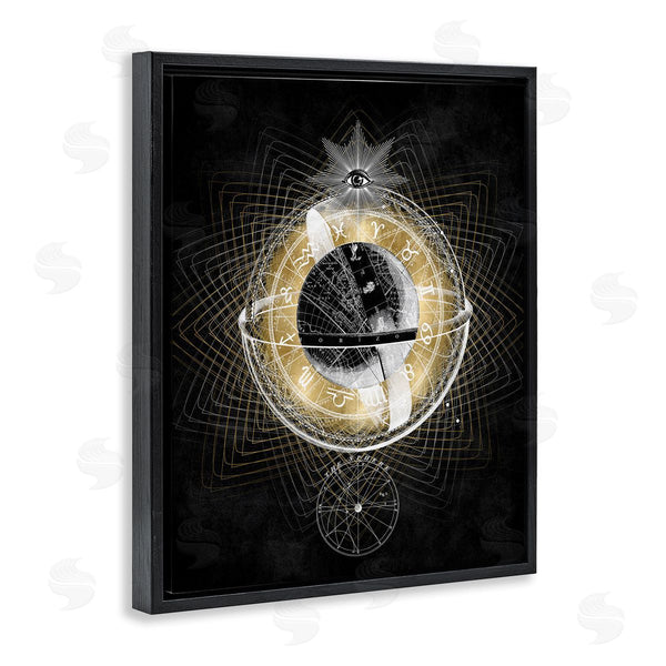 Stupell Industries Oliver Jeffries | Zodiac Symbols On Fractal