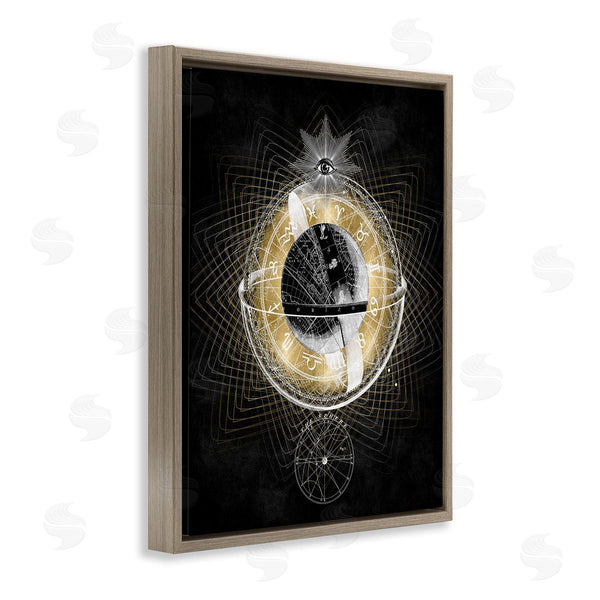 Stupell Industries Oliver Jeffries | Zodiac Symbols On Fractal