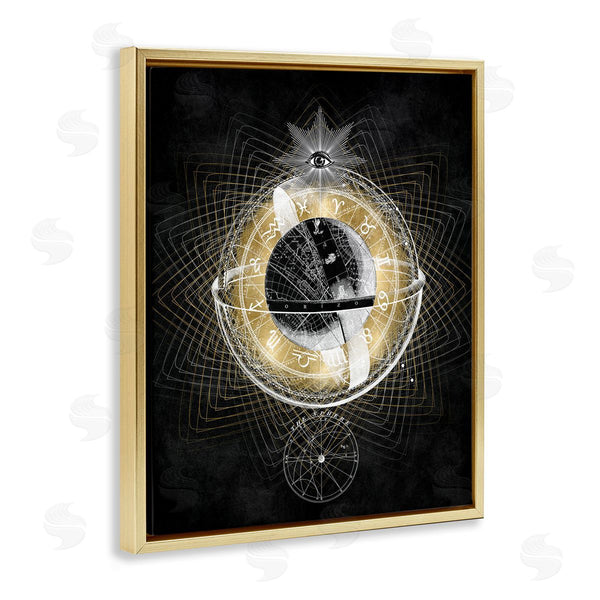 Stupell Industries Oliver Jeffries | Zodiac Symbols On Fractal