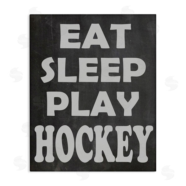 stupell industries Olivia Jean | Eat Sleep Play Hockey Wall Art