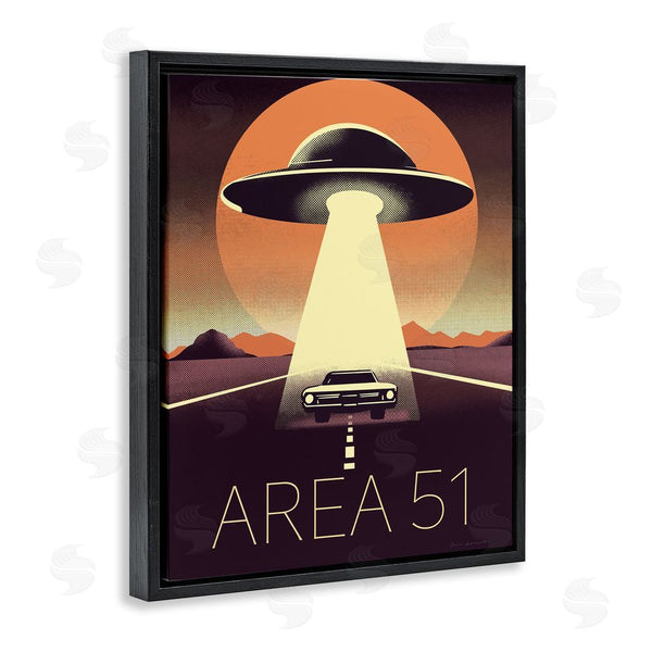 Stupell Industries Omar Escalante | Abduction On The Road Wall Art