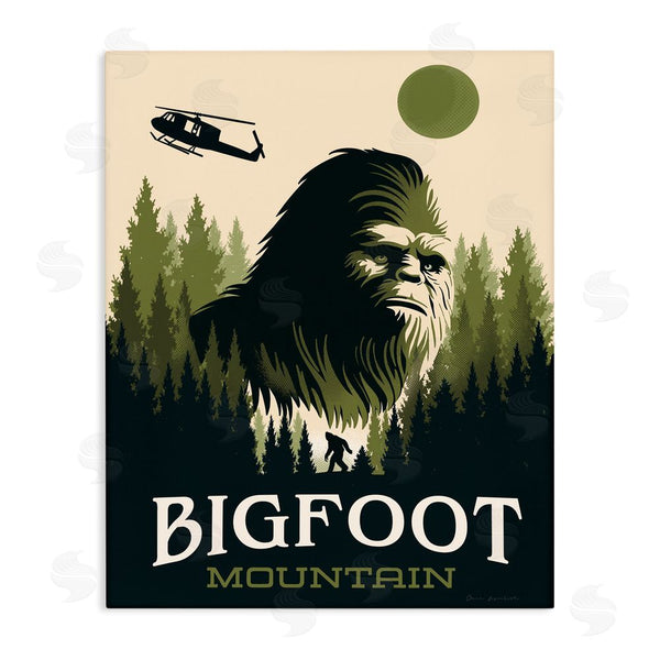 stupell industries Omar Escalante | Bigfoot Mountain Forest Wall Art