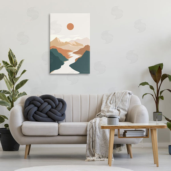 Stupell Industries Omar Escalante | Boho Mountain Valley Wall Art