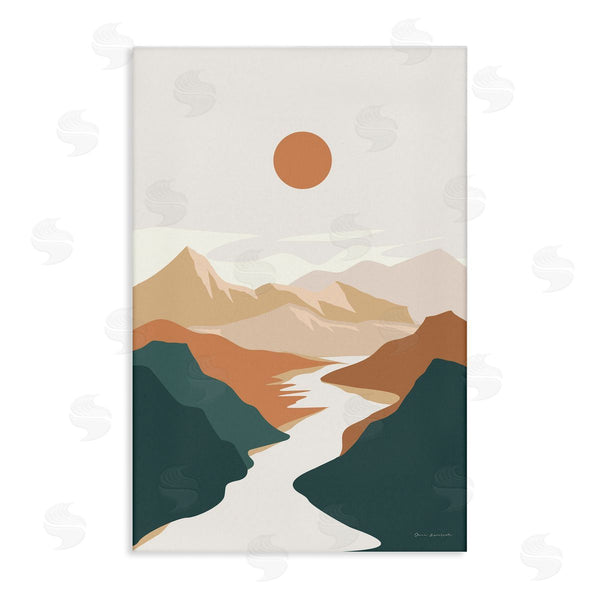 stupell industries Omar Escalante | Boho Mountain Valley Wall Art