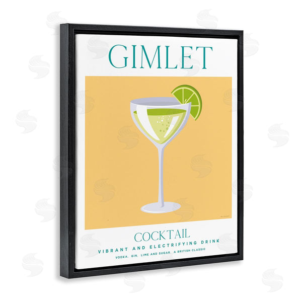 Stupell Industries Omar Escalante | British Classic Gimlet Cocktail
