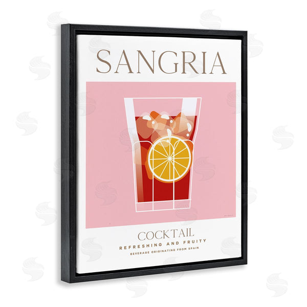 Stupell Industries Omar Escalante | Chic Minimal Sangria