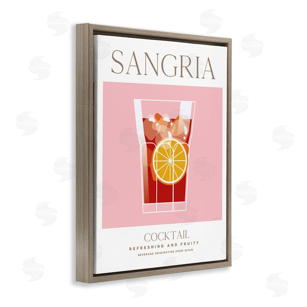 Stupell Industries Omar Escalante | Chic Minimal Sangria
