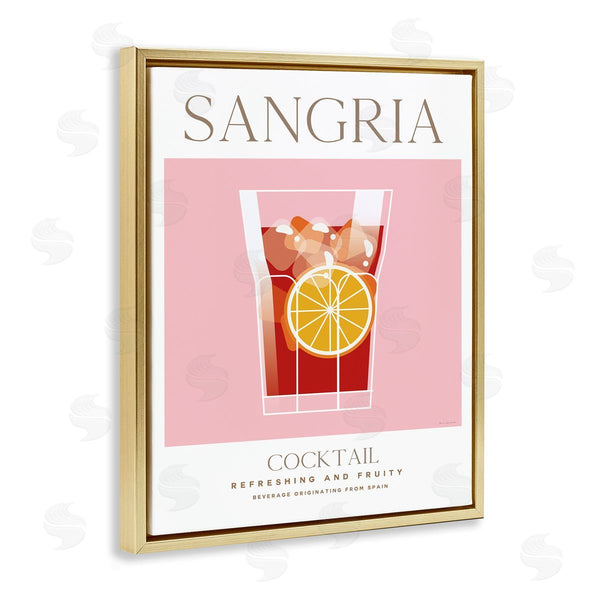 Stupell Industries Omar Escalante | Chic Minimal Sangria