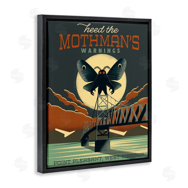 Stupell Industries Omar Escalante | Cryptid Tourism West Virginia Wall Art