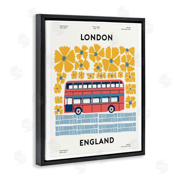 Stupell Industries Omar Escalante | Groovy London Bus Wall Art