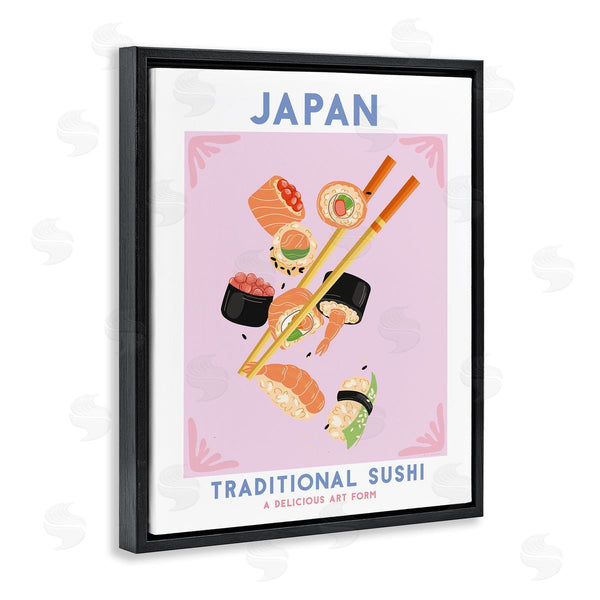 Stupell Industries Omar Escalante | Japanese Traditional Sushi Wall Art