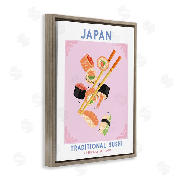 Stupell Industries Omar Escalante | Japanese Traditional Sushi Wall Art