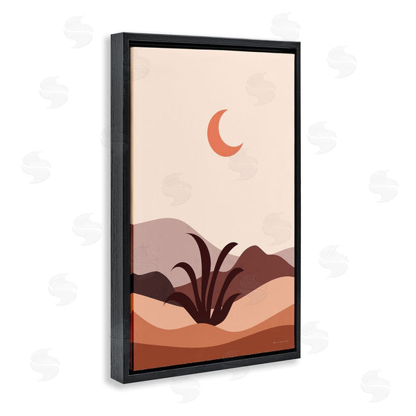 Stupell Industries Omar Escalante | Moon Over Desert Scene Wall Art