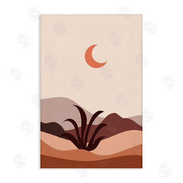stupell industries Omar Escalante | Moon Over Desert Scene Wall Art