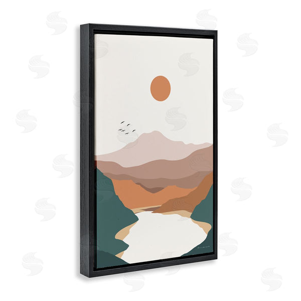 Stupell Industries Omar Escalante | Mountain Valley Lake Wall Art