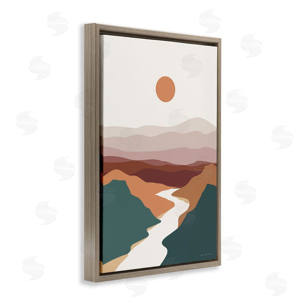 Stupell Industries Omar Escalante | Natural Mountain Valley Wall Art