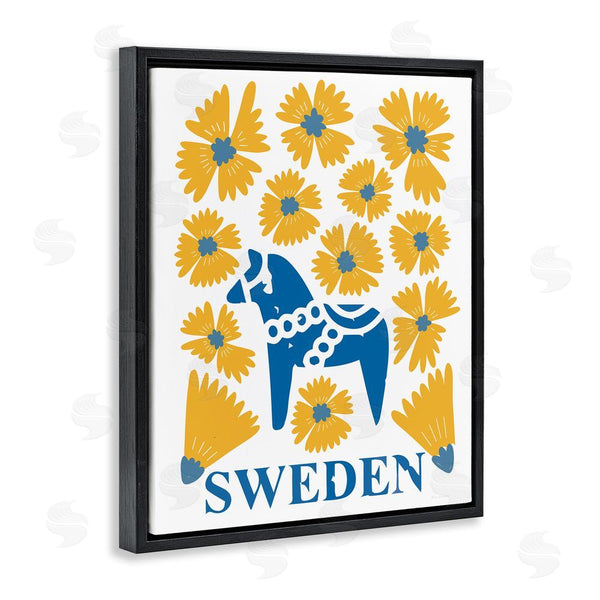 Stupell Industries Omar Escalante | Swedish Folk Flowers Wall Art