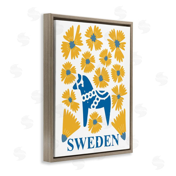 Stupell Industries Omar Escalante | Swedish Folk Flowers Wall Art