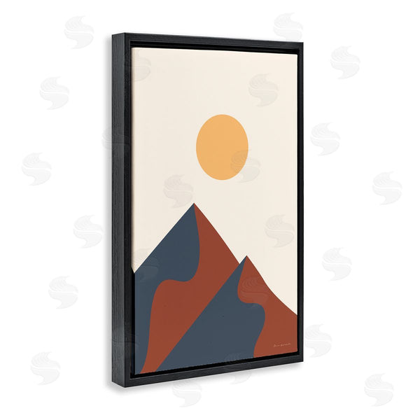 Stupell Industries Omar Escalante | Twin Mountain Peaks Wall Art