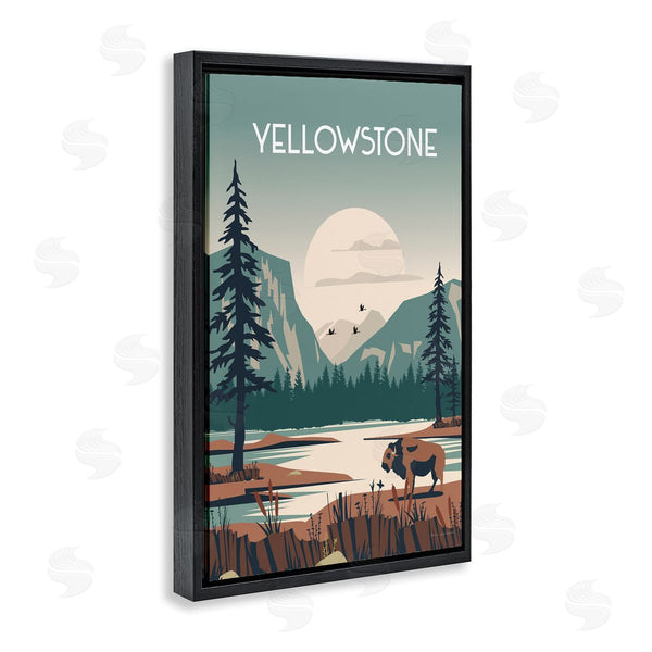 Stupell Industries Omar Escalante | Yellowstone Landmark View Wall Art