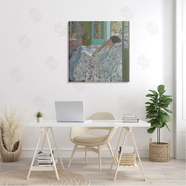 Stupell Industries One1000paintings | Afternoon Yellow Room Frederick Carl Frieseke Classic Painting Wall Art