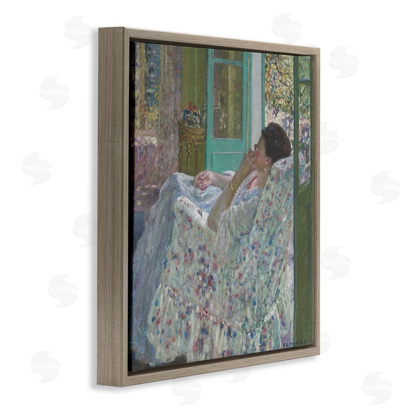Stupell Industries One1000paintings | Afternoon Yellow Room Frederick Carl Frieseke Classic Painting Wall Art