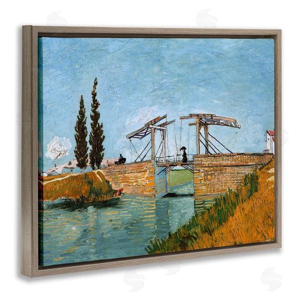 Stupell Industries One1000paintings | Brug Bij Langlois Vincent Van Gogh Classic Bridge Painting Wall Art