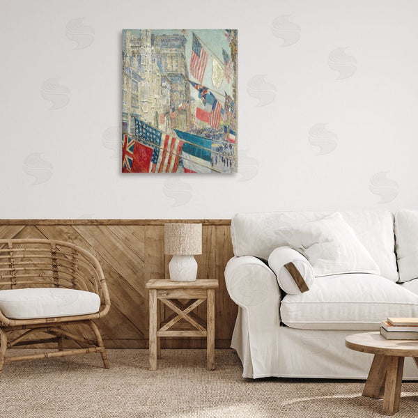 Stupell Industries One1000paintings | Classic Americana Flags Wall Art