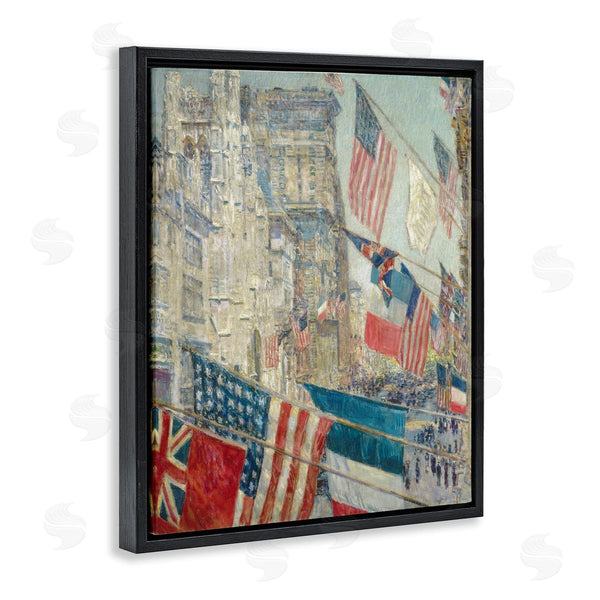 Stupell Industries One1000paintings | Classic Americana Flags Wall Art