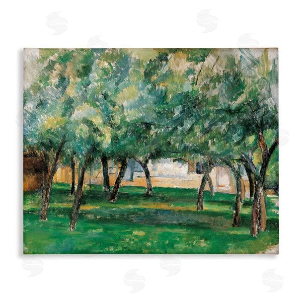 stupell industries one1000paintings | Classic Cezanne Farm in Normandy Wall Art