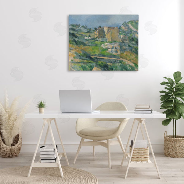 Stupell Industries One1000paintings | Classic Cezanne Houses In Provence Wall Art