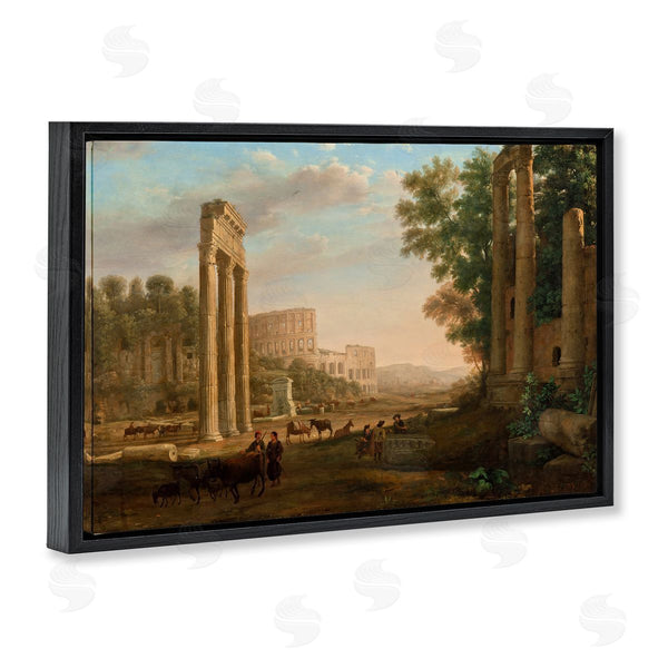 Stupell Industries One1000paintings | Classic Claud Ruins Of Roman Forum Wall Art