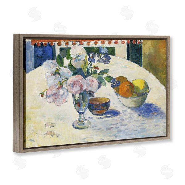 Stupell Industries One1000paintings | Classic Gauguin Flowers & Fruit Bowl Wall Art