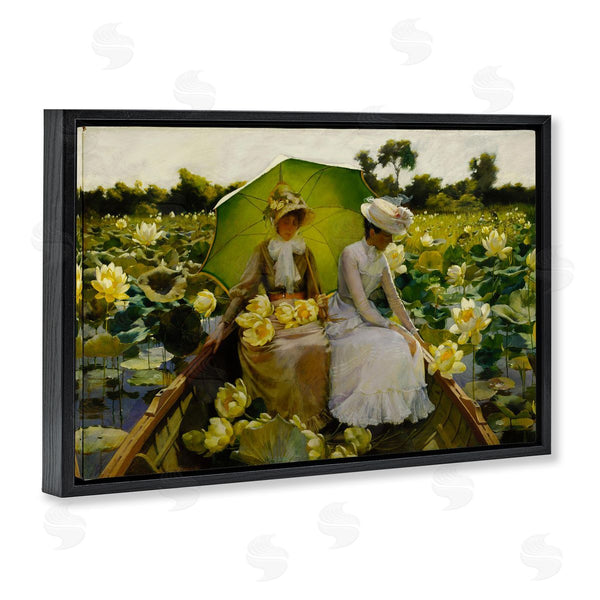 Stupell Industries One1000paintings | Classic Lotus Lilies Portrait Wall Art