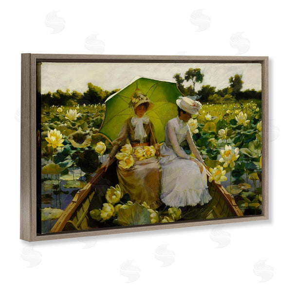 Stupell Industries One1000paintings | Classic Lotus Lilies Portrait Wall Art