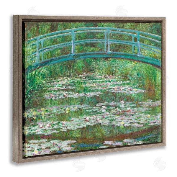 Stupell Industries One1000paintings | Classic Monet Japanese Footbridge Wall Art