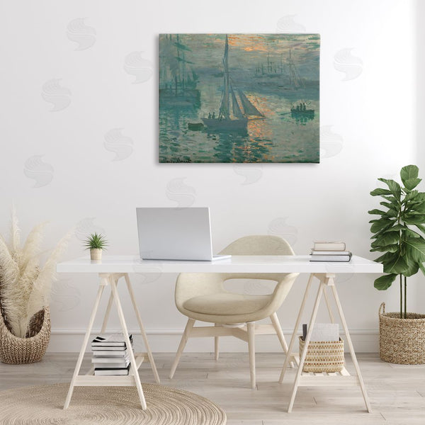 Stupell Industries One1000paintings | Classic Monet Marine Sunrise Wall Art