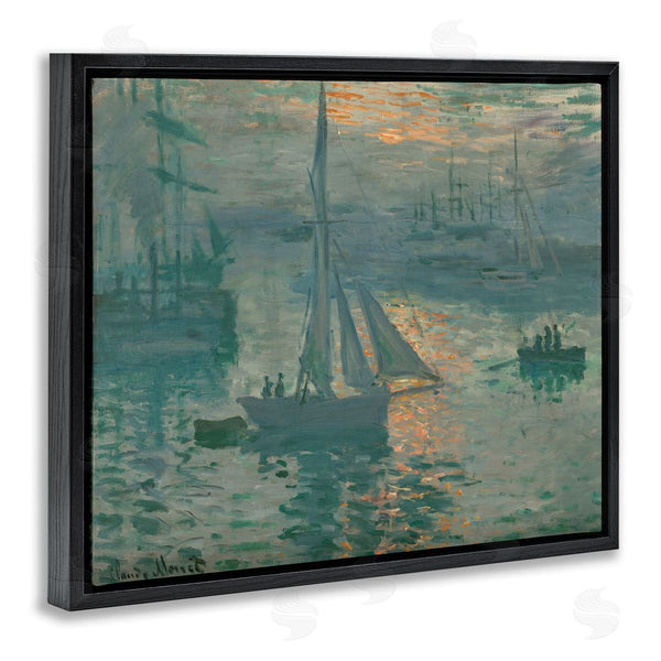 Stupell Industries One1000paintings | Classic Monet Marine Sunrise Wall Art