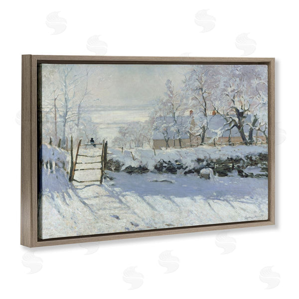 Stupell Industries One1000paintings | Classic Monet The Magpie Wall Art