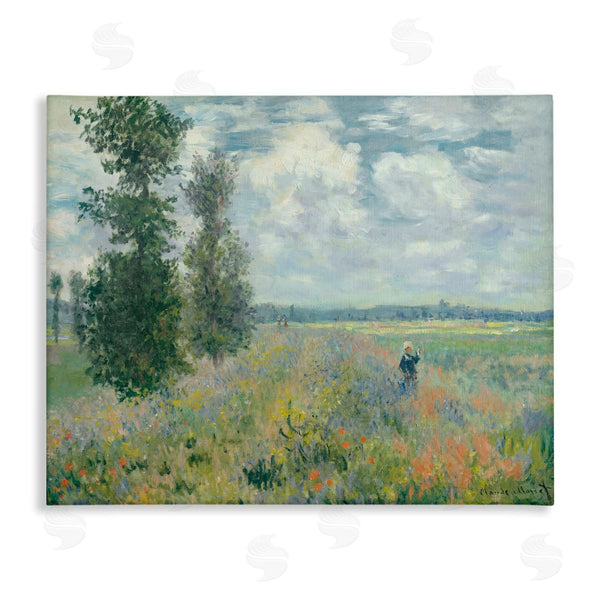 stupell industries one1000paintings | Classic Poppy Field Near Argenteuil Wall Art